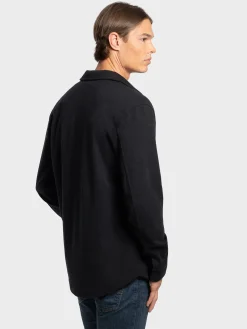 Sale Rewoolution LENDENFELD - polo 280 gr per uomo in colore nero