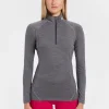 Hot Rewoolution LINDSEY - felpa in merino jersey 190 gr per donna in colore grigio