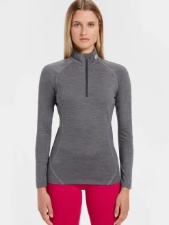 Hot Rewoolution LINDSEY - felpa in merino jersey 190 gr per donna in colore grigio