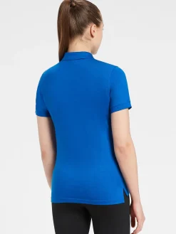 Online Rewoolution MIRTH - polo in merino jersey 190 gr per donna in colore blu