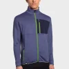 Outlet Rewoolution NAHUEL - felpa 280 gr per uomo in colore blu
