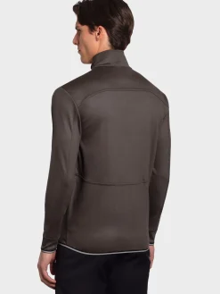 Outlet Rewoolution NAHUEL - felpa 280 gr per uomo in colore marrone