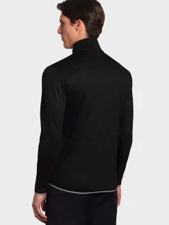 Outlet Rewoolution NAHUEL - felpa 280 gr per uomo in colore nero