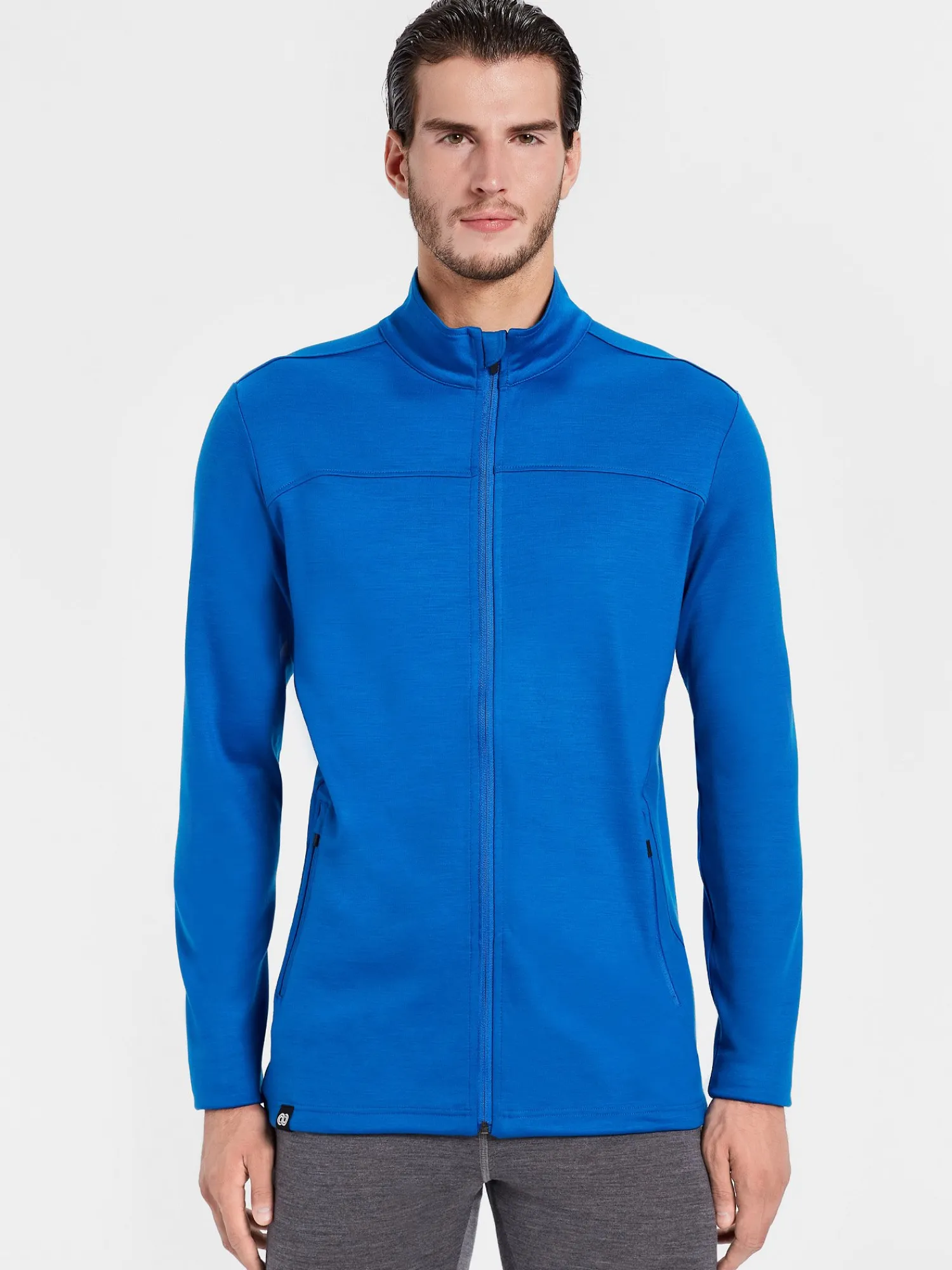 New Rewoolution NOLLIE - felpa in merino jersey 280 gr per uomo in colore blu