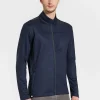 Discount Rewoolution NOLLIE - felpa in merino jersey 280 gr per uomo in colore blu