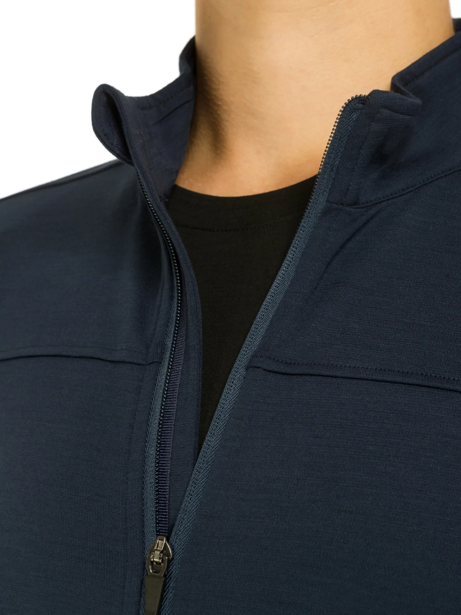Discount Rewoolution NOLLIE - felpa in merino jersey 280 gr per uomo in colore blu