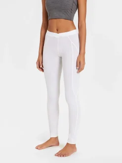 Clearance Rewoolution OLYMPIA - leggings in merino jersey 190 gr per donna in colore bianco