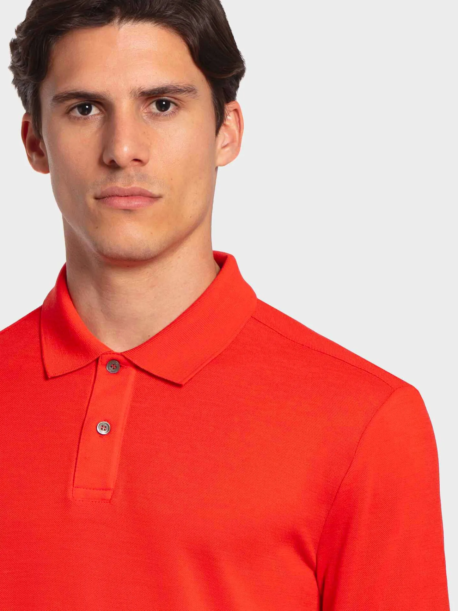 Sale Rewoolution ORO - polo in merino piquet 210 gr per uomo in colore arancione