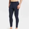 Online Rewoolution PEAK - leggings in merino jersey 190 gr  per uomo in colore blu