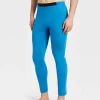 Discount Rewoolution PEAK - leggings in merino jersey 190 gr  per uomo in colore blu
