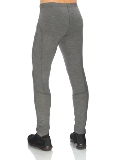 Discount Rewoolution PEAK - leggings in merino jersey 190 gr  per uomo in colore grigio