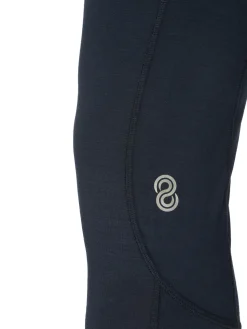 Online Rewoolution PEAK - leggings in merino jersey 190 gr  per uomo in colore blu