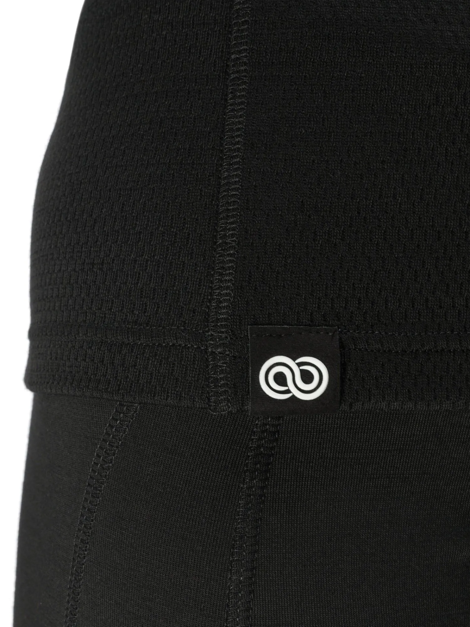New Rewoolution POLLUX - felpa in merino mesh 180 gr per donna in colore nero