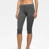 Fashion Rewoolution RACE - leggings in merino jersey 190 gr per donna in colore grigio