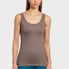 Discount Rewoolution RAINBOW - intimo  in merino jersey 140 gr per donna in colore marrone