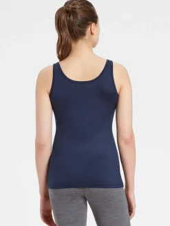 New Rewoolution RAINBOW - intimo  in merino jersey 140 gr per donna in colore blu