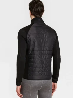 Online Rewoolution RAS - felpa in merino punto roma 280 gr per uomo in colore nero