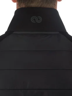 Online Rewoolution RAS - felpa in merino punto roma 280 gr per uomo in colore nero