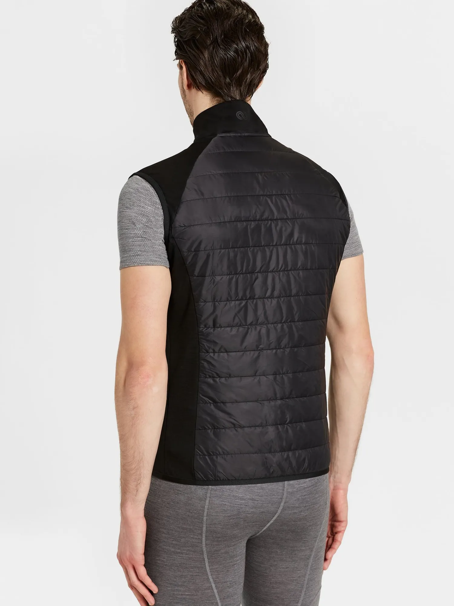 Online Rewoolution RIGEL - giacca in merino punto roma 280 gr per uomo in colore nero