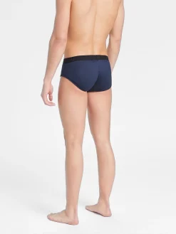 Clearance Rewoolution RIPLAY - intimo  in merino jersey 140 gr per uomo in colore blu