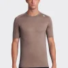 Sale Rewoolution SCOUT - t-shirt in merino jersey 190 gr per uomo in colore marrone