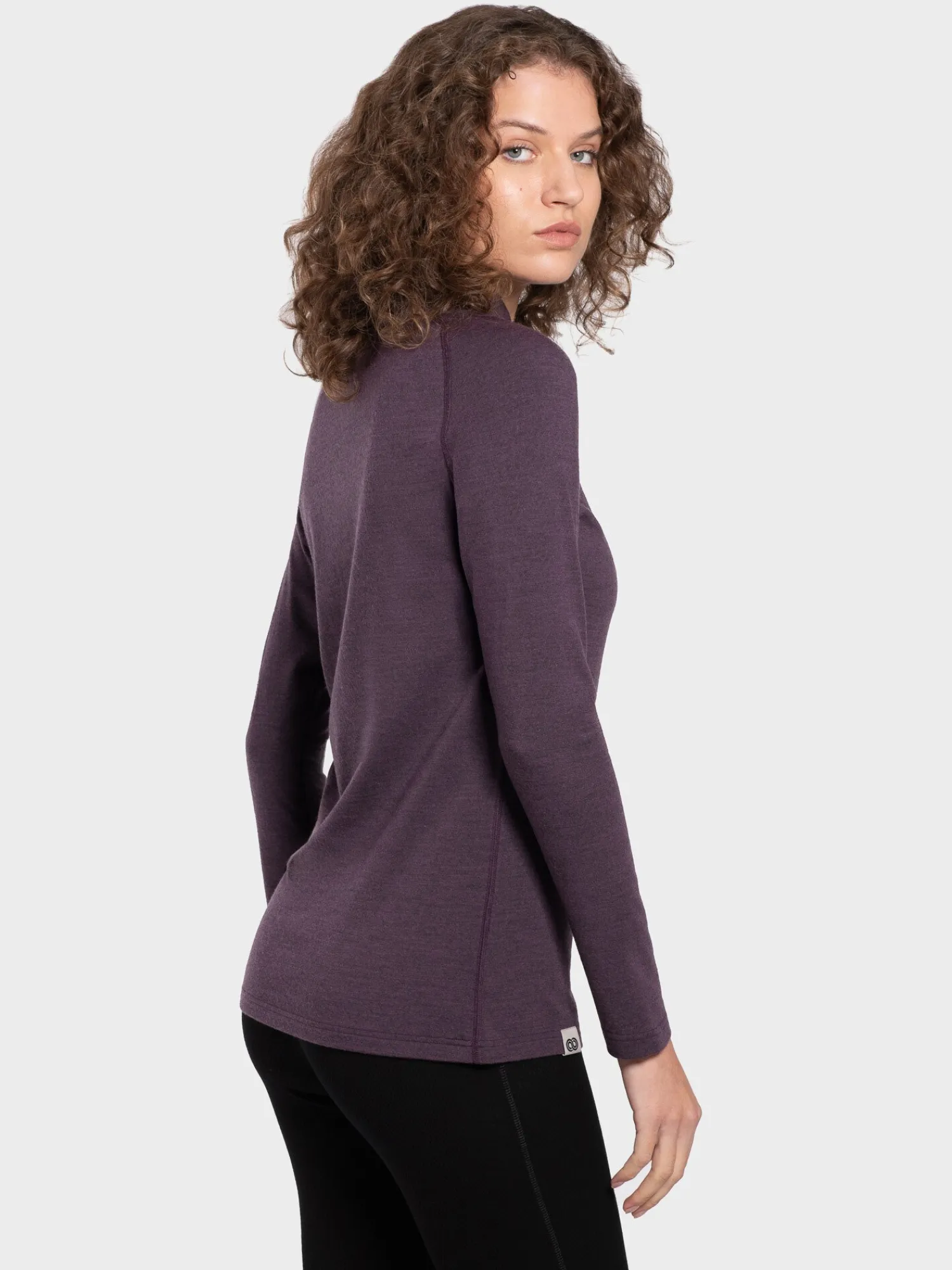 Discount Rewoolution SEFTON - felpa 210 gr per donna in colore viola