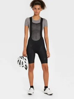 Sale Rewoolution SKIN - t-shirt in merino mesh 180 gr per donna in colore grigio
