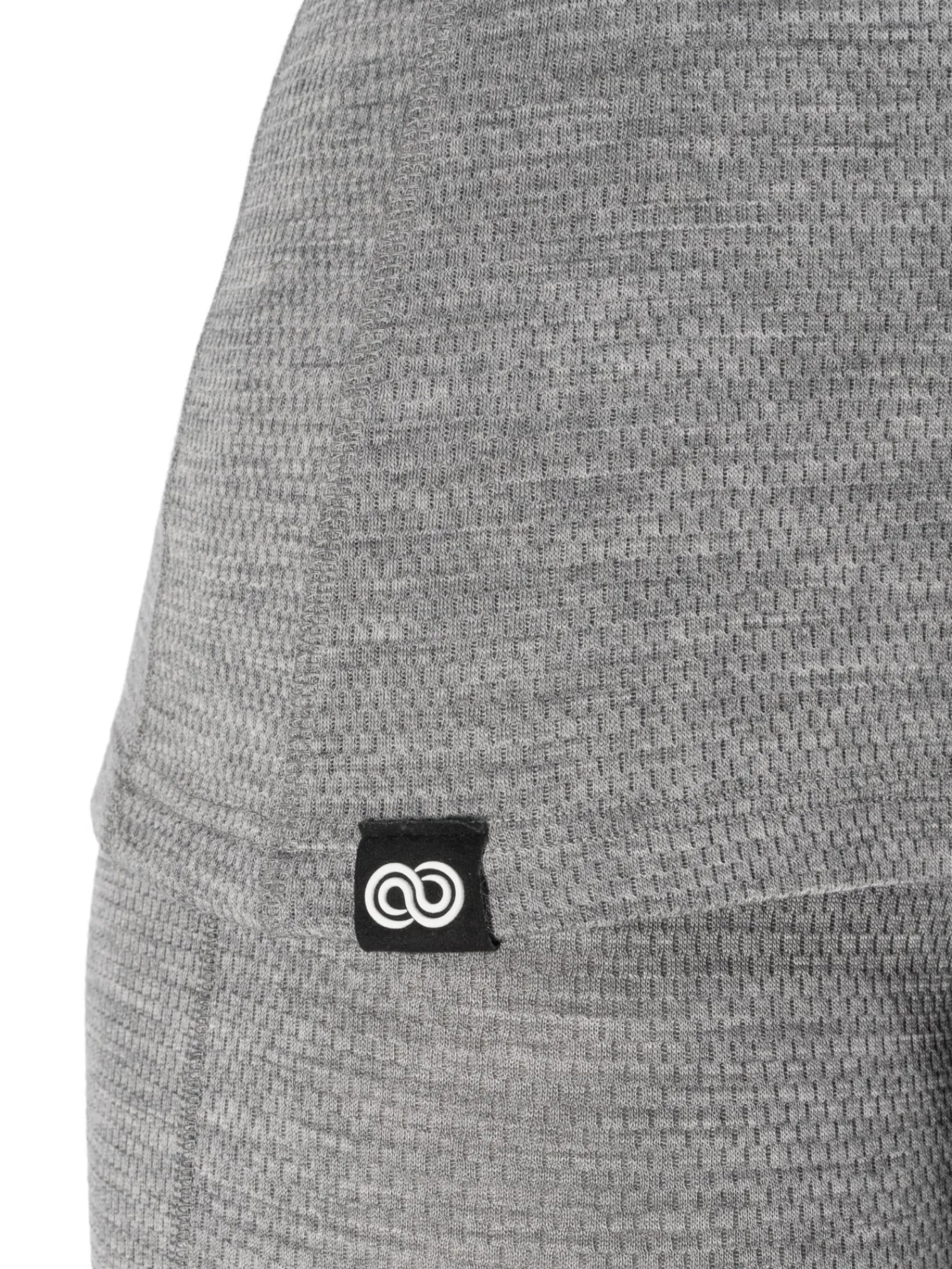 Sale Rewoolution SKIN - t-shirt in merino mesh 180 gr per donna in colore grigio