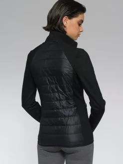 New Rewoolution SYBILLA - felpa in merino punto roma 280 gr per donna in colore nero