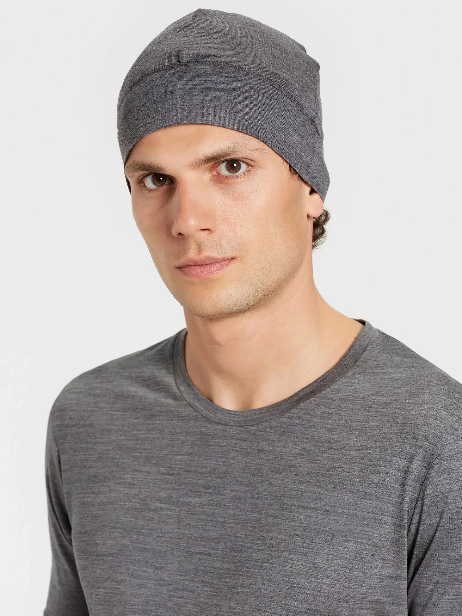 Sale Rewoolution TABEA - accessorio in merino jersey 190 gr per uomo in colore grigio