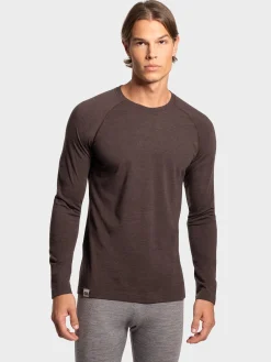 Best Rewoolution TASMAN - t-shirt 210 gr per uomo in colore marrone
