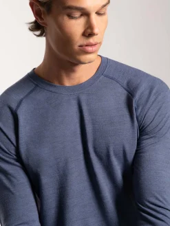 Best Rewoolution TASMAN - t-shirt 210 gr per uomo in colore blu