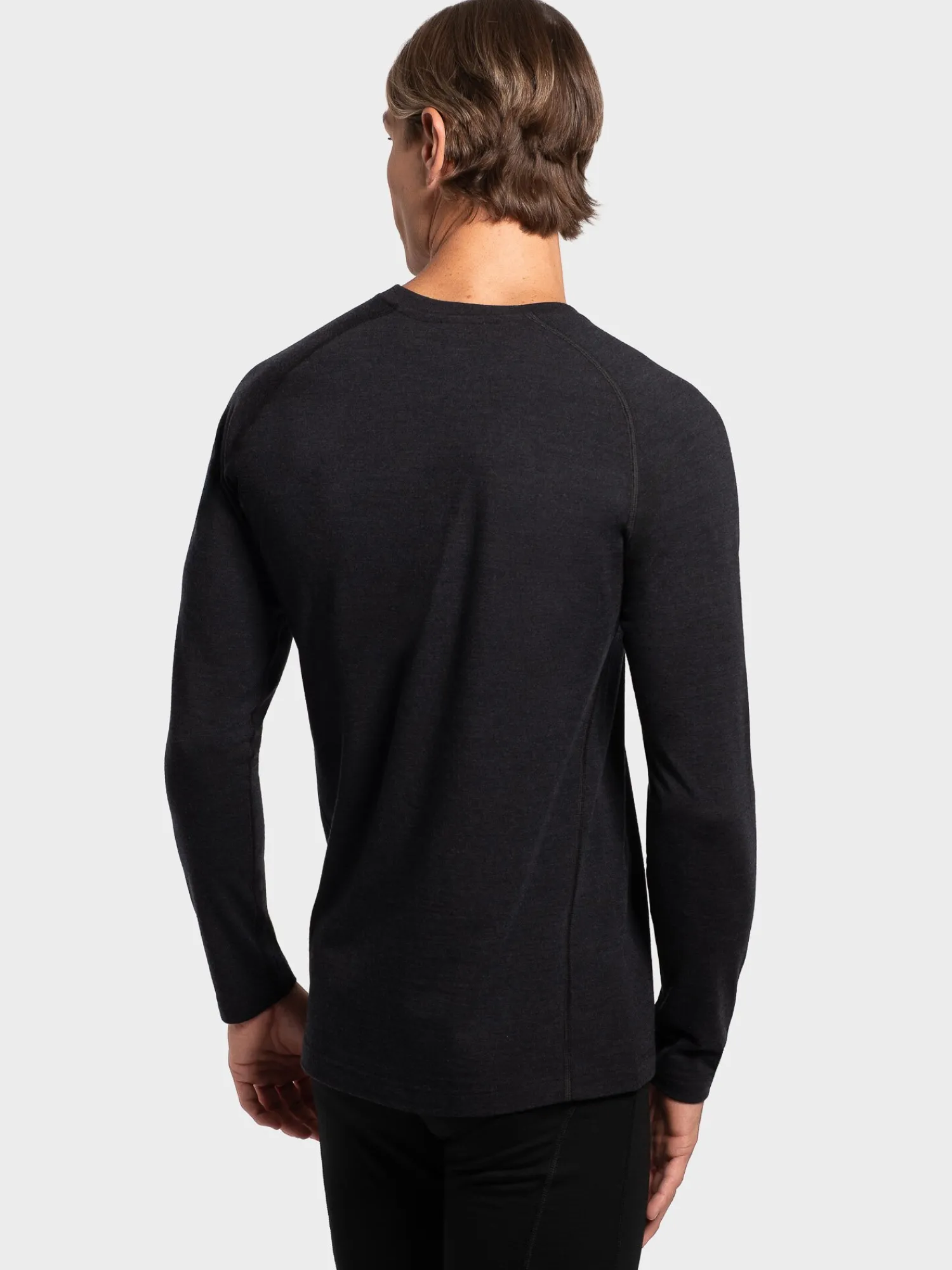 Online Rewoolution TASMAN - t-shirt 210 gr per uomo in colore nero