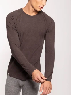 Best Rewoolution TASMAN - t-shirt 210 gr per uomo in colore marrone