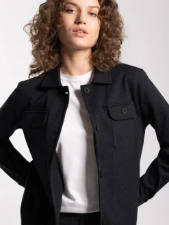 Best Rewoolution TEICHELMANN - polo 280 gr per donna in colore nero