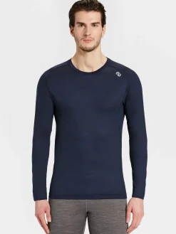 Fashion Rewoolution TOMMY - t-shirt in merino jersey 140 gr  per uomo in colore blu