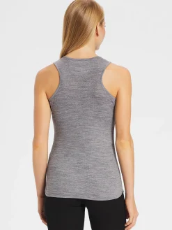 Clearance Rewoolution TOP - intimo  in merino mesh 180 gr per donna in colore grigio