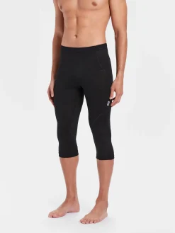 Outlet Rewoolution TRACK - leggings 140 gr per uomo in colore nero