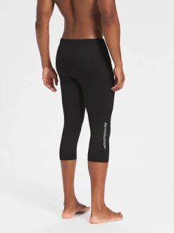 Online Rewoolution TRAIL - leggings in merino jersey 190 gr per uomo in colore nero