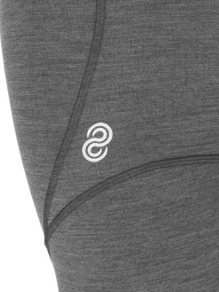 Best Rewoolution TRAIL - leggings in merino jersey 190 gr per uomo in colore grigio