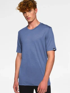 Sale Rewoolution TRICK - t-shirt in merino jersey 140 gr per uomo in colore grigio
