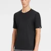 Discount Rewoolution TRICK - t-shirt in merino jersey 140 gr per uomo in colore nero