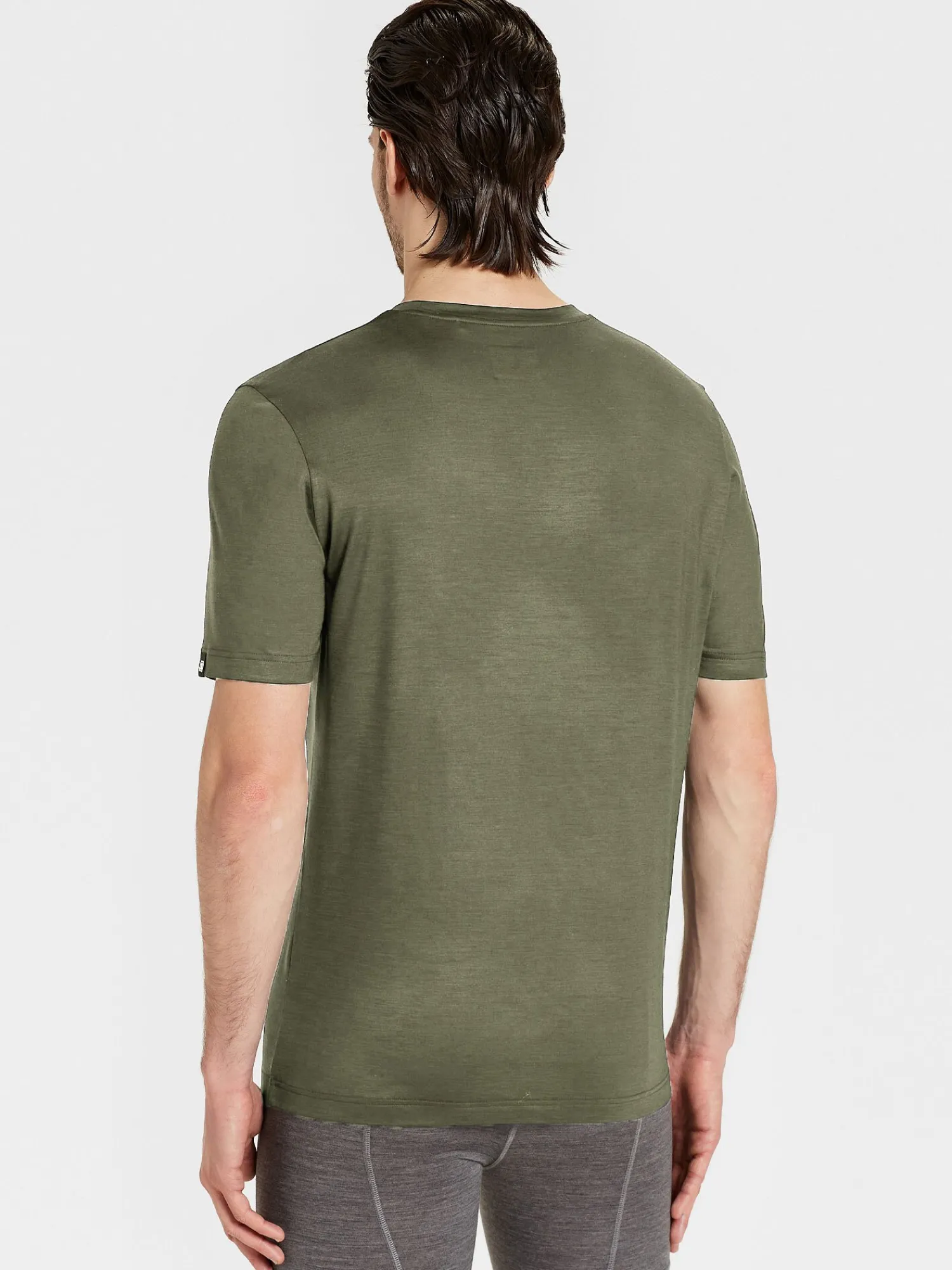 Hot Rewoolution TRICK - t-shirt in merino jersey 140 gr per uomo in colore verde