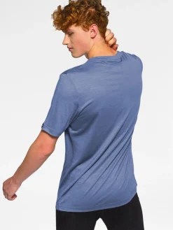 Sale Rewoolution TRICK - t-shirt in merino jersey 140 gr per uomo in colore grigio